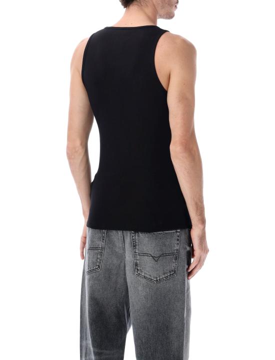 26SS 디젤 리브드 탱크 탑 A215600JEAI9XX Black - DIESEL