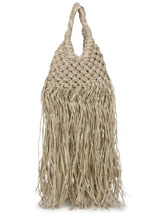  히보우라마 토트백 VANNIFIQUERAFIAFRANGE OYSTERGOLDENSHADOW IVORY