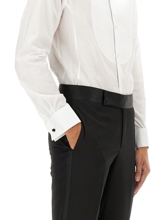 26FW 조르지오 아르마니 긴팔 셔츠 GM000476 TE10075U0002 WHITE - GIORGIO ARMANI