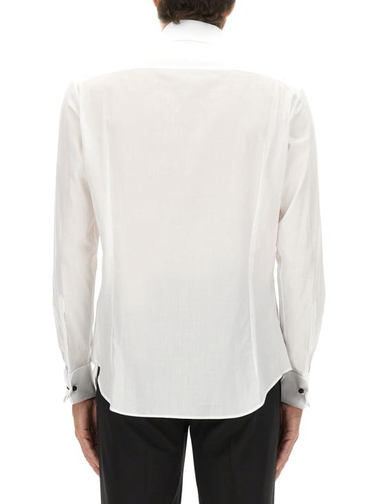 26FW 조르지오 아르마니 긴팔 셔츠 GM000476 TE10075U0002 WHITE - GIORGIO ARMANI