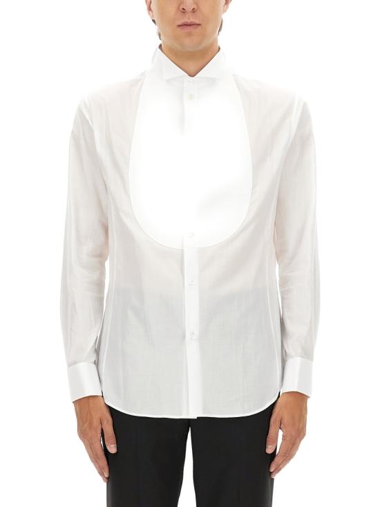 26FW 조르지오 아르마니 긴팔 셔츠 GM000476 TE10075U0002 WHITE