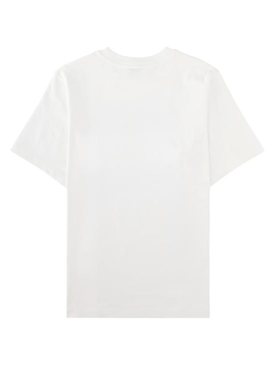 26FW 카사블랑카 반팔 티셔츠 MPF26JTS001 20CASABLANCASTACKEDLOGO WHITE - CASABLANCA