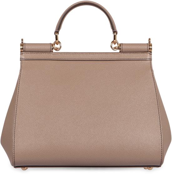 26FW 돌체앤가바나 라지 시실리 핸드백 BB6002 B100180045 BROWN - DOLCE & GABBANA