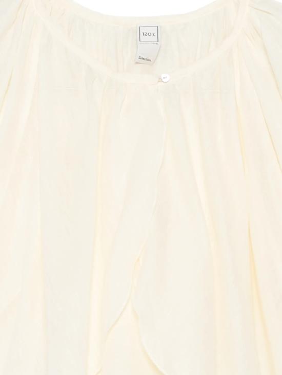 26SS 120 리노 블라우스 33BLIW1PLF000G494700700774 BIANCO - 120 LINO
