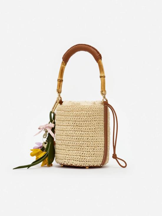 26FW 셀프 포트레이트 토트백 PF26319BRBROWN BEIGE - SELF PORTRAIT