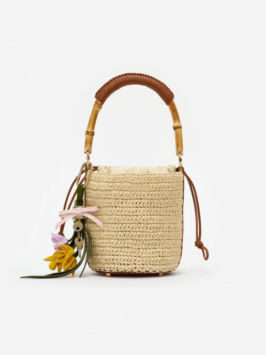 26FW 셀프 포트레이트 토트백 PF26319BRBROWN BEIGE
