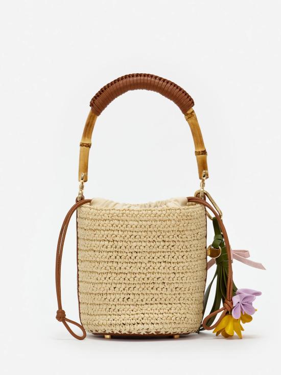 26FW 셀프 포트레이트 토트백 PF26319BRBROWN BEIGE - SELF PORTRAIT