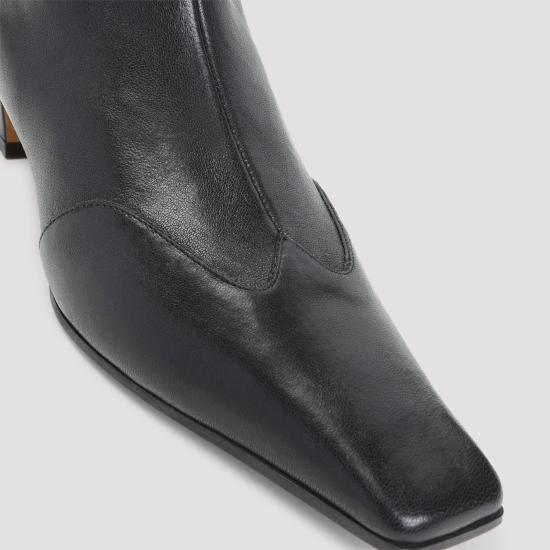 26FW 케이트 네바다 스트레치 로우 부츠 F1068836200 NERO - KHAITE