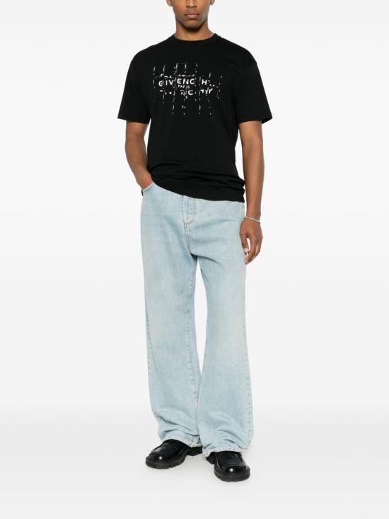 26FW 지방시 반팔 티셔츠 BM71NK3YU9001 NERO - GIVENCHY