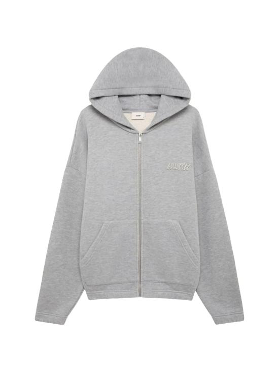 26SS 오트리 후드 티셔츠 HIPX032D GREY