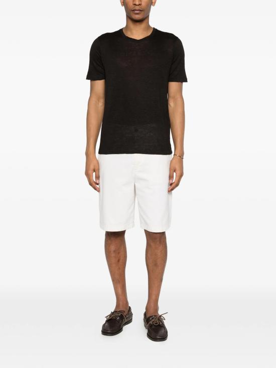 26SS 120 리노 반팔 티셔츠 33ALIM7186000E908S01S0065R BLACK - 120 LINO