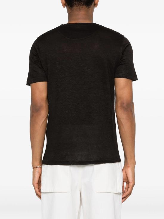 26SS 120 리노 반팔 티셔츠 33ALIM7186000E908S01S0065R BLACK - 120 LINO