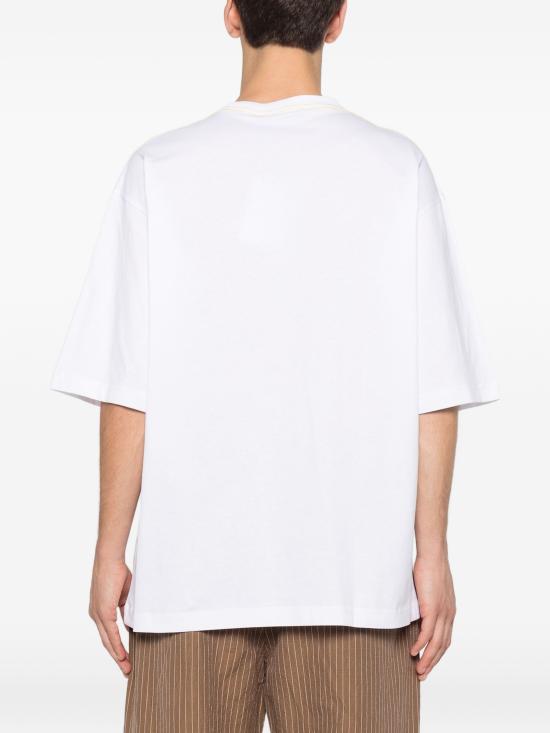 26SS 자크뮈스 반팔 티셔츠 26ETSU00321AJ00 1NH EMBROIDERY - JACQUEMUS