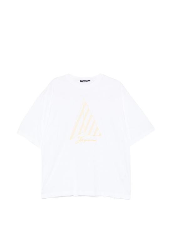 26SS 자크뮈스 반팔 티셔츠 26ETSU00321AJ00 1NH EMBROIDERY