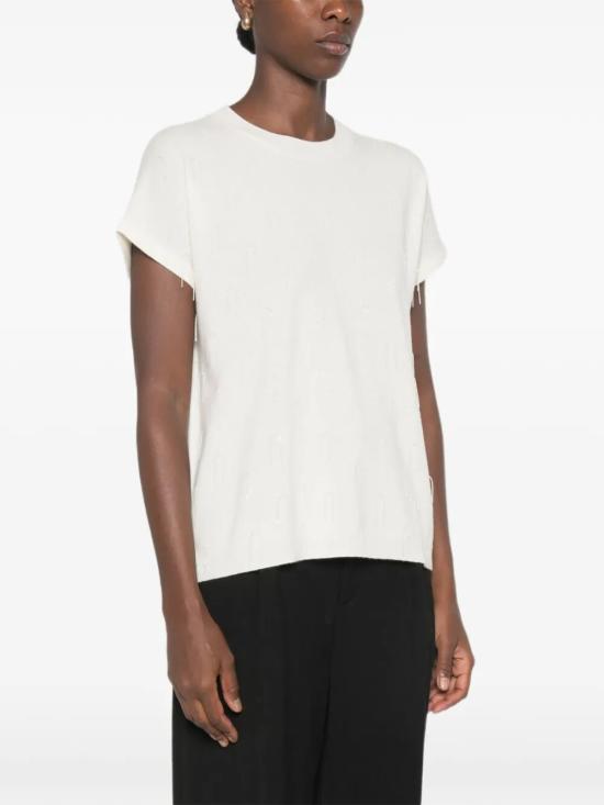 26FW 파비아나 필리피 스웨터 MAD216F525M281 25 WHITE - FABIANA FILIPPI