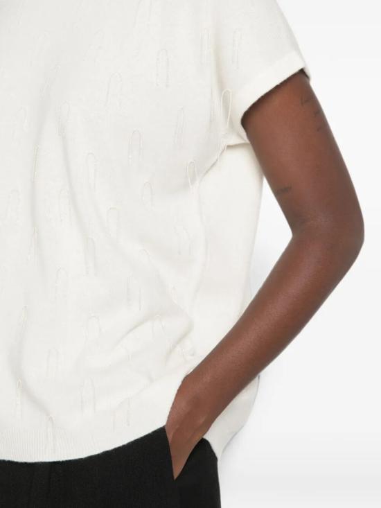26FW 파비아나 필리피 스웨터 MAD216F525M281 25 WHITE - FABIANA FILIPPI
