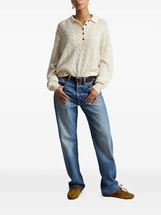 26FW 폴로 랄프로렌 스웨터 211B17767 007 WHITE - POLO RALPH LAUREN