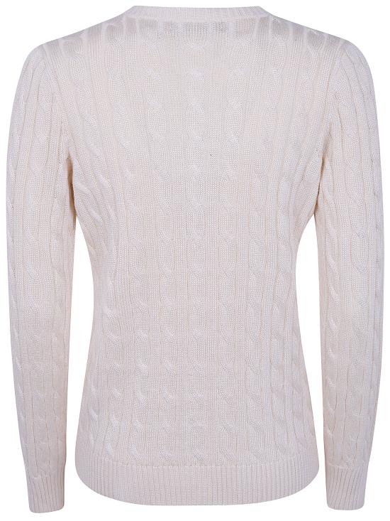 26FW 랄프 로렌 가디건 200P14040 001 WHITE - RALPH LAUREN