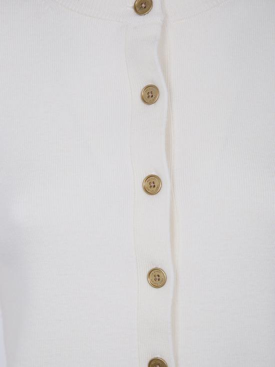 26FW 마이클 코어스 가디건 MT5617W4VR099 110 WHITE - MICHAEL KORS