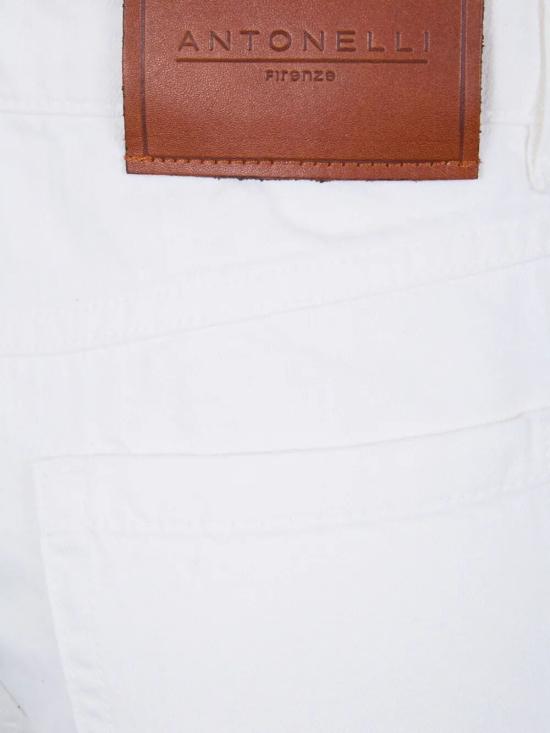 26SS 안토넬리 피렌체 수트 팬츠 Q8628149C 101 WHITE - ANTONELLI FIRENZE
