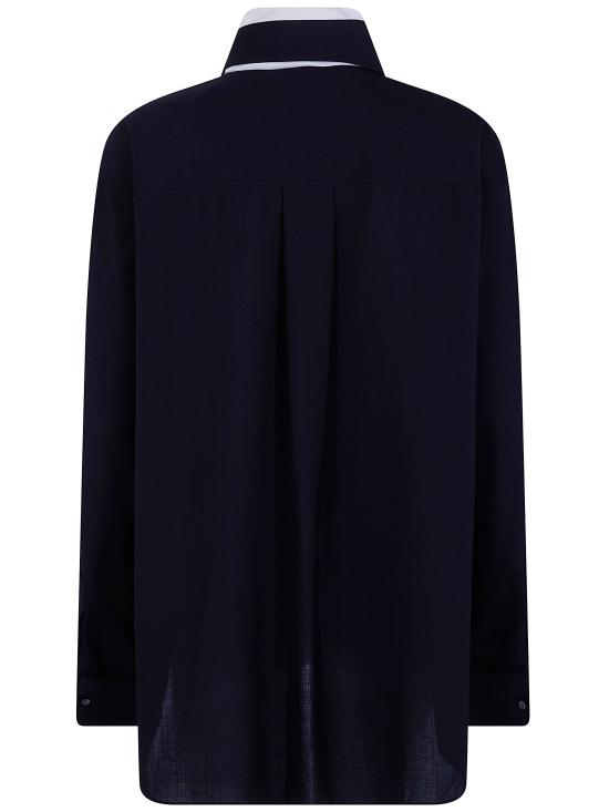 26FW 사카이 셔츠 2608686 001 BLACK - SACAI
