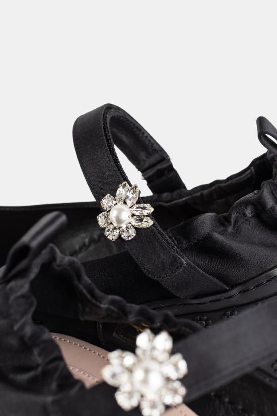 26SS 시몬로샤 플랫 슈즈 BBT1B 0755 BLACK PEARL CLEAR - SIMONE ROCHA