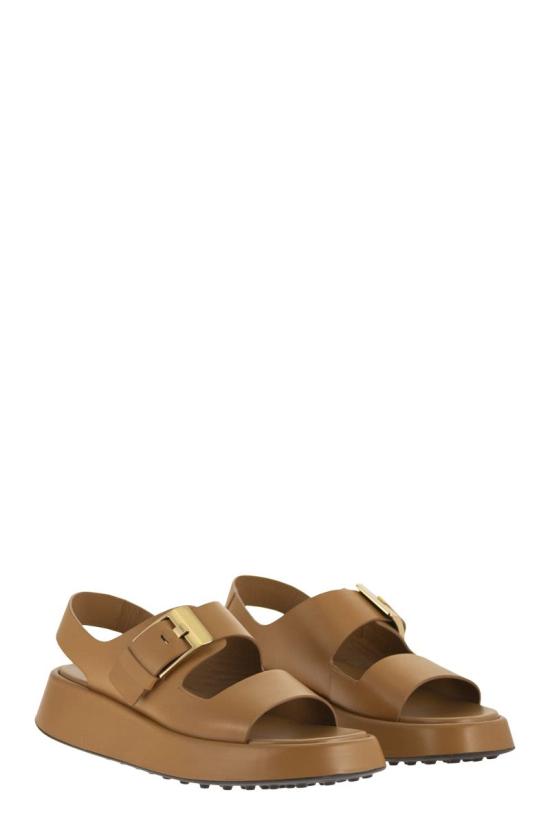 26SS 토즈 샌들 XXW95L0KA50N6M C800 BROWN - TODS