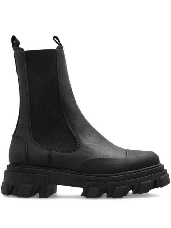 26FW 가니 미드 첼시 부츠 S3238 099 BLACK