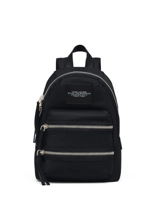 26FW 마크제이콥스 더 바이커 미디움 나일론 백팩 2F3HBP029H02099 001 BLACK