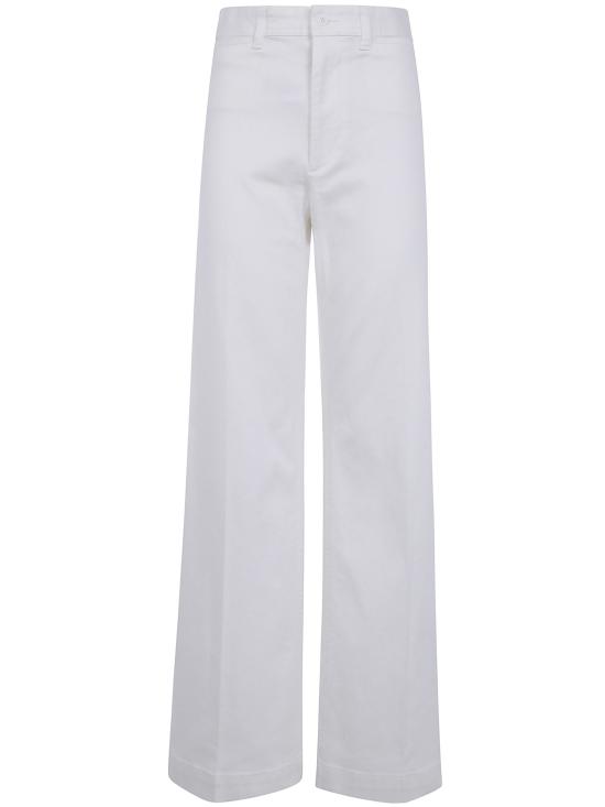 26FW 폴로 랄프로렌 스트레이트 팬츠 211B25105 003 WHITE - POLO RALPH LAUREN