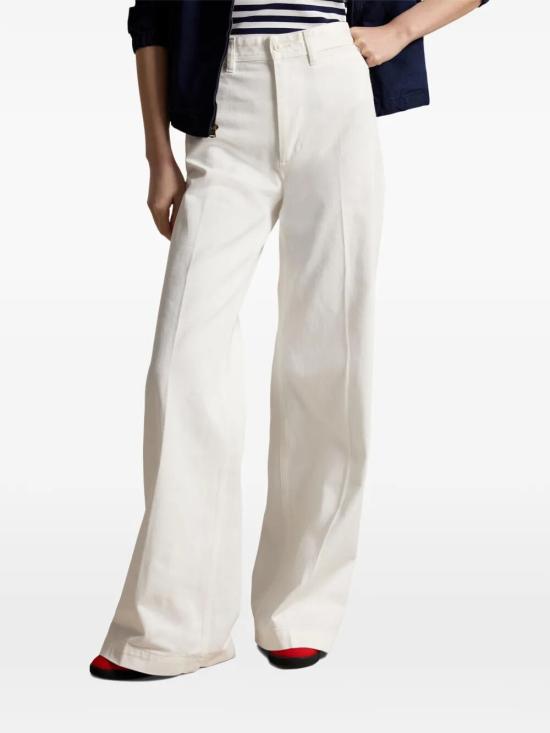 26FW 폴로 랄프로렌 스트레이트 팬츠 211B25105 003 WHITE - POLO RALPH LAUREN