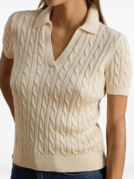 26FW 랄프 로렌 스웨터 200P14041 001 WHITE - RALPH LAUREN