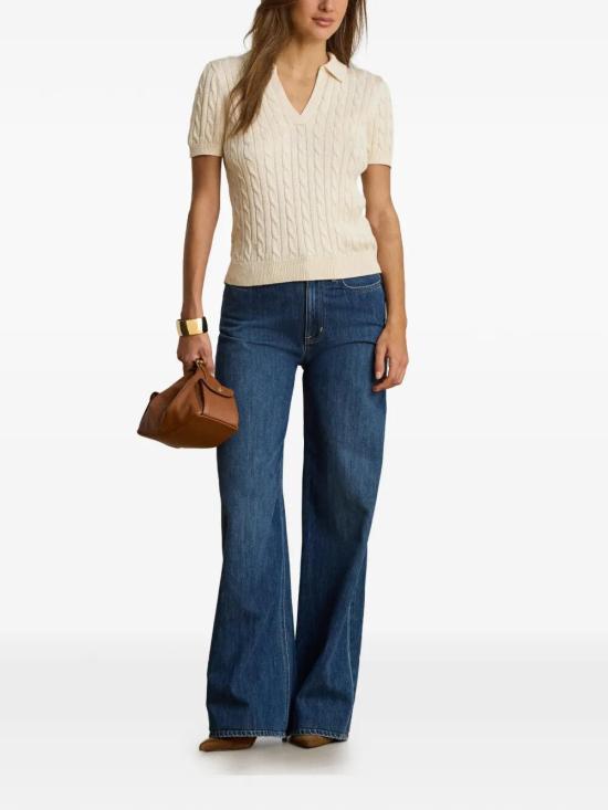 26FW 랄프 로렌 스웨터 200P14041 001 WHITE - RALPH LAUREN