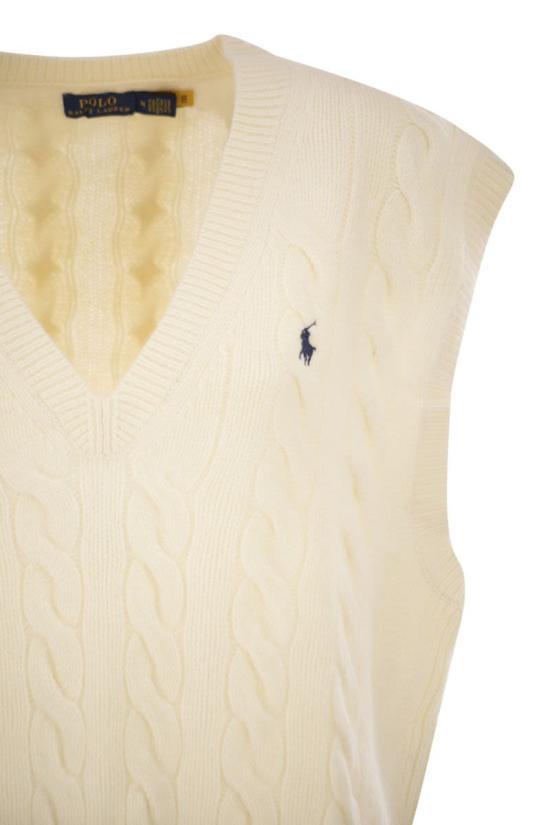 26FW 폴로 랄프로렌 스웨터 211949994 002 WHITE - POLO RALPH LAUREN