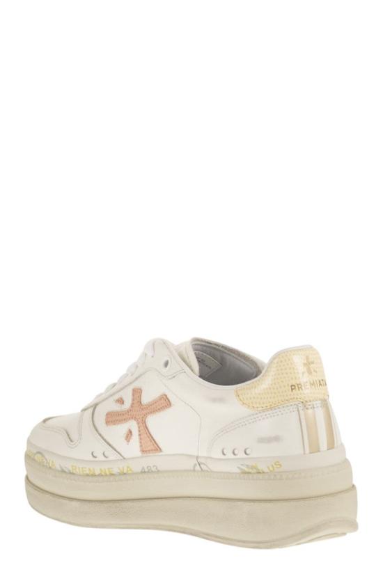 26SS 프리미아타 스니커즈 MICOL8196 BIANCO CIPRIA GIALLO - PREMIATA