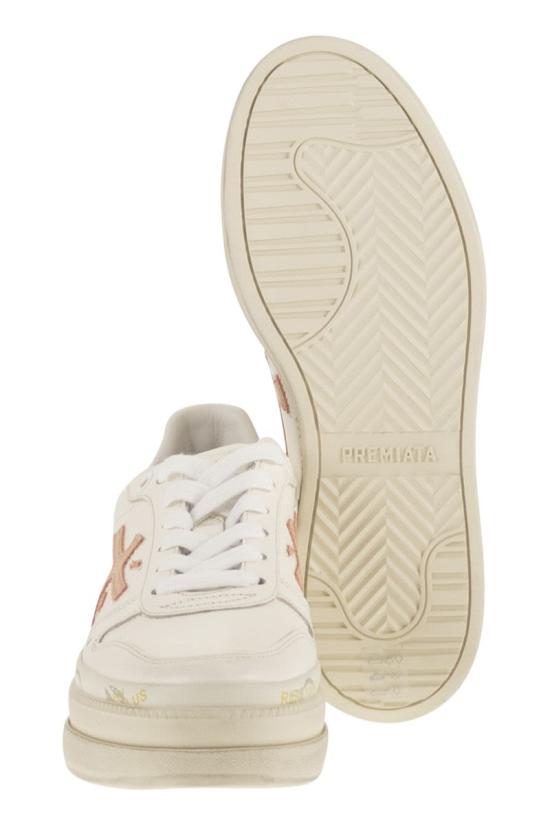 26SS 프리미아타 스니커즈 MICOL8196 BIANCO CIPRIA GIALLO - PREMIATA