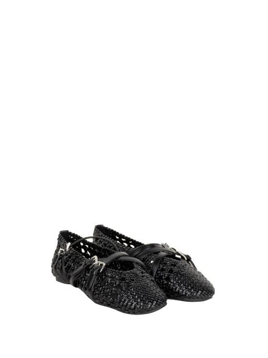 26SS 마이클 코어스 플랫 슈즈 40S61DFP1L001 BLACK - MICHAEL KORS