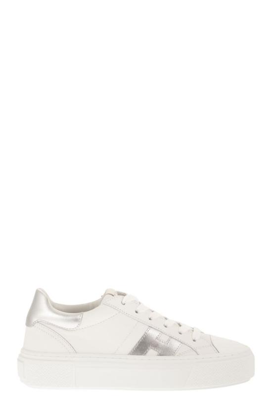 26SS 호간 크로스윈드 스니커즈 호간 HXW7050GB00V1L0PQS BIANCO ARGENTO