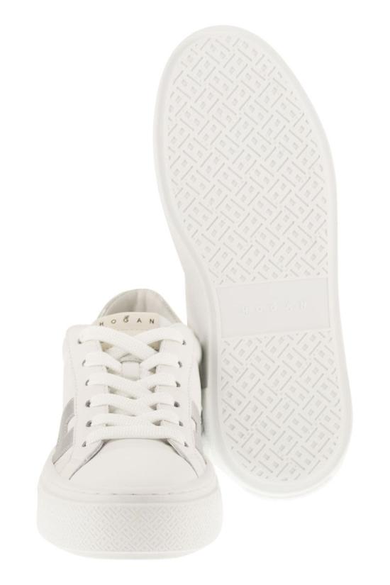 26SS 호간 크로스윈드 스니커즈 호간 HXW7050GB00V1L0PQS BIANCO ARGENTO - HOGAN