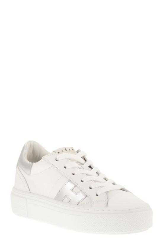 26SS 호간 크로스윈드 스니커즈 호간 HXW7050GB00V1L0PQS BIANCO ARGENTO - HOGAN