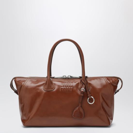 26FW 미우미우 토트백 5BA335OOO2A44 Brown