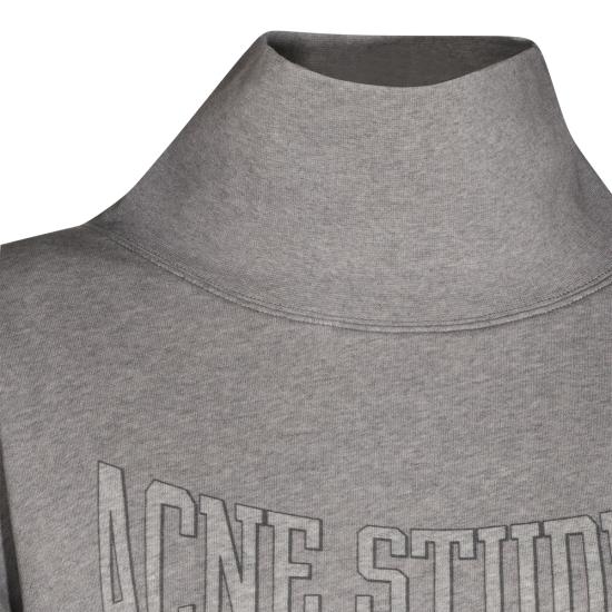 26FW 아크네 스튜디오 터틀넥 AI0193 990 GREY MELANGE - ACNE STUDIOS