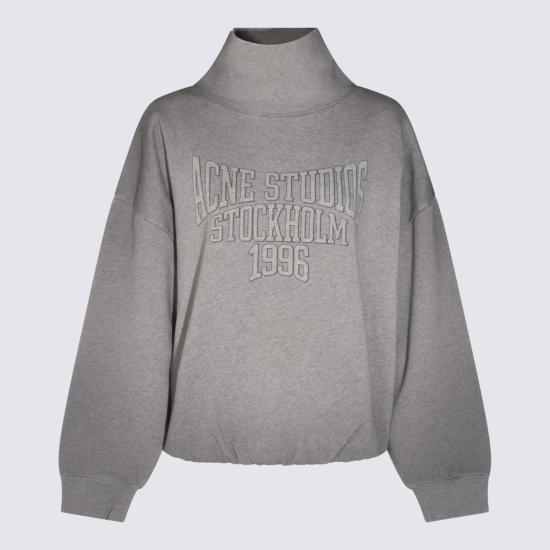 26FW 아크네 스튜디오 터틀넥 AI0193 990 GREY MELANGE - ACNE STUDIOS