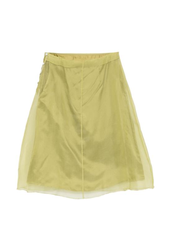 26SS 아미 미디 스커트 FSK453SE0039 A035MATCHA - AMI