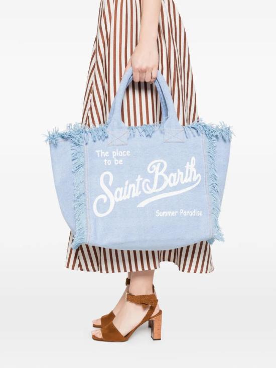 26SS 세인트바쓰 토트백 VANI00100426L DENIM BLUE - MC2 SAINT BARTH