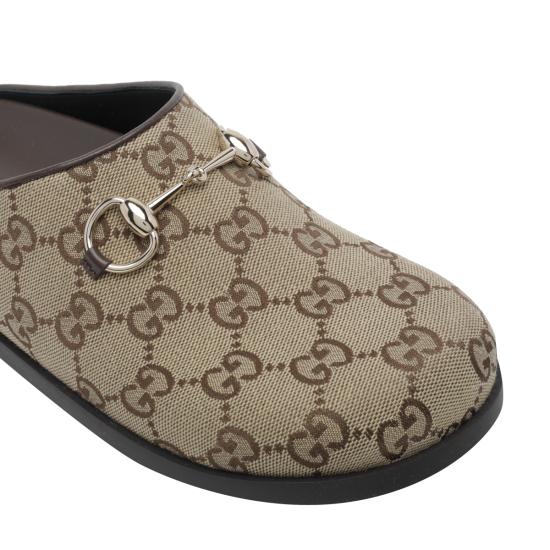 26FW 구찌 홀스빗 뮬 837130 FAB102543 Beige - GUCCI