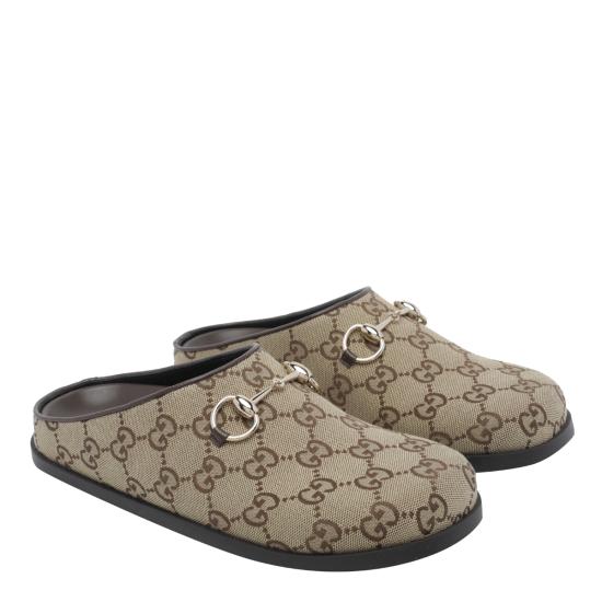26FW 구찌 홀스빗 뮬 837130 FAB102543 Beige - GUCCI
