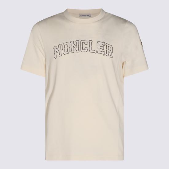 26FW 몽클레어 반팔 티셔츠 L20918C00018 89B8U060 WHITE - MONCLER