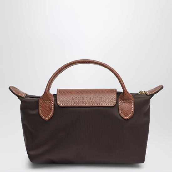 26FW 롱샴 르 플리아쥬 오리지널 핸들 파우치 34175089 Brown - LONGCHAMP