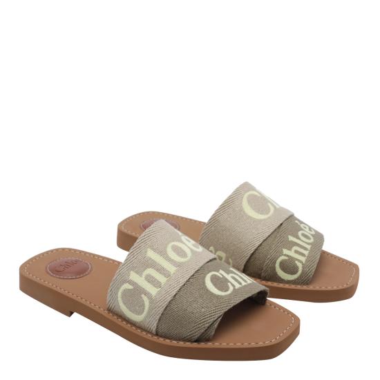26FW 끌로에 샌들 CHC23U188EF 739 Green - CHLOE